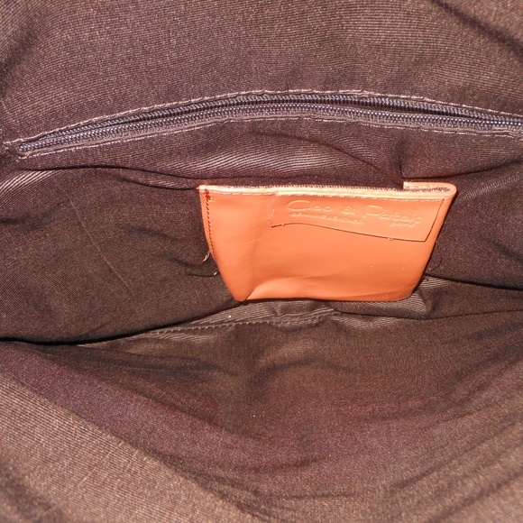 CLEO & PATEK MULTI-COLOR GENUINE LEATHER BAG - Picture 2 of 7